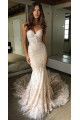 Mermaid Sweetheart Lace Long Wedding Dresses Bridal Gowns 903074