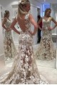 Mermaid Lace Long Wedding Dresses Bridal Gowns 903077
