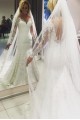 Mermaid Lace Long Sleeves Wedding Dresses Bridal Gowns 903078