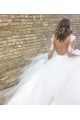 A-Line Lace and Tulle Long Wedding Dresses Bridal Gowns 903079