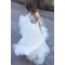 A-Line Lace and Tulle Long Wedding Dresses Bridal Gowns 903079