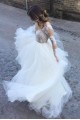 A-Line Lace and Tulle Long Wedding Dresses Bridal Gowns 903079 A-Line Lace and Tulle Long Wedding Dresses Bridal Gowns 903079