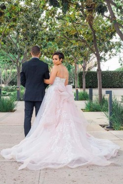 A-Line Sweetheart Lace and Tulle Wedding Dresses Bridal Gowns 903091