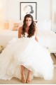 Mermaid Tulle Long Wedding Dresses Bridal Gowns 903094