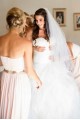 Mermaid Tulle Long Wedding Dresses Bridal Gowns 903094