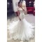 Elegant Mermaid Lace Off the Shoulder Wedding Dresses Bridal Gowns 903097