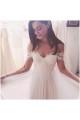 A-Line Chiffon and Lace Wedding Dresses Bridal Gowns 903100