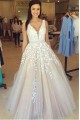 A-Line Lace and Tulle Wedding Dresses Bridal Gowns 903102