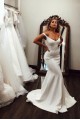 Long Mermaid Wedding Dresses Bridal Gowns 903105