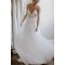 A-Line Halter Lace and Tulle Wedding Dresses Bridal Gowns 903124