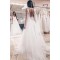 A-Line Halter Lace and Tulle Wedding Dresses Bridal Gowns 903125