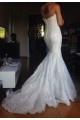 Mermaid Lace Long Wedding Dresses Bridal Gowns 903132