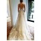 A-Line Spaghetti Straps Lace Wedding Dresses Bridal Gowns 903133