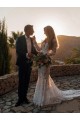 Mermaid Long Sleeves Lace Wedding Dresses Bridal Gowns 903136