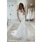 Mermaid Lace Long Sleeves Wedding Dresses Bridal Gowns 903138