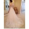 A-Line Long Sleeves Lace Wedding Dresses Bridal Gowns 903146
