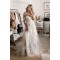 A-Line Lace and Tulle Wedding Dresses Bridal Gowns 903163