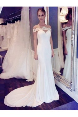 Long Mermaid Lace Wedding Dresses Bridal Gowns 903164