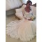 Elegant Mermaid Long Sleeves Lace Wedding Dresses Bridal Gowns 903165