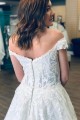 A-Line Lace and Tulle Off the Shoulder Wedding Dresses Bridal Gowns 903168 A-Line Lace and Tulle Off the Shoulder Wedding Dresses Bridal Gowns 903168