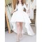 High Low Wedding Dresses Bridal Gowns with Sleeves 903170
