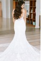 Long Mermaid Lace Wedding Dresses Bridal Gowns 903175