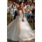 A-Line Long Sleeves Lace and Tulle Wedding Dresses Bridal Gowns 903177