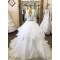 A-Line Beaded V Neck Long Wedding Dresses Bridal Gowns 903192
