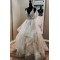 A-Line Lace V Neck Wedding Dresses Bridal Gowns 903193