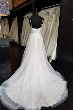 A-Line Lace Wedding Dresses Bridal Gowns 903194