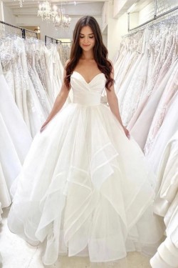 A-Line Sweetheart Ball Gowns Wedding Dresses Bridal Gowns 903204