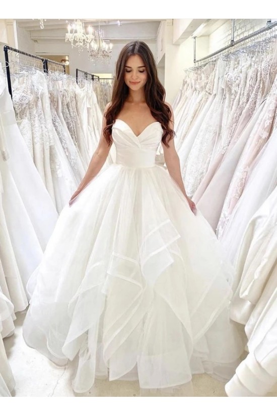 A-Line Sweetheart Ball Gowns Wedding Dresses Bridal Gowns 903204