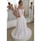 A-Line Beaded Lace Wedding Dresses Bridal Gowns 903209