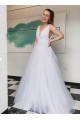 A-Line V Neck Tulle Wedding Dresses Bridal Gowns 903222 A-Line V Neck Tulle Wedding Dresses Bridal Gowns 903222