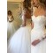 Ball Gown Lace and Tulle Long Sleeves Wedding Dresses Bridal Gowns 903226