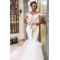 Mermaid Lace and Tulle Off the Shoulder Wedding Dresses Bridal Gowns 903229