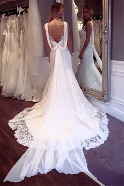 Elegant Lace Mermaid Wedding Dresses Bridal Gowns 903242