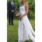 Elegant Long Chiffon and Lace Spaghetti Straps Wedding Dresses Bridal Gowns 903267