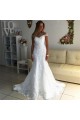 Mermaid Lace Off the Shoulder Long Wedding Dresses Bridal Gowns 903288