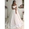 A-Line Lace Off the Shoulder Wedding Dresses Bridal Gowns 903301