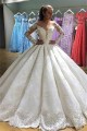 A-Line Lace Long Sleeves Wedding Dresses Bridal Gowns 903302