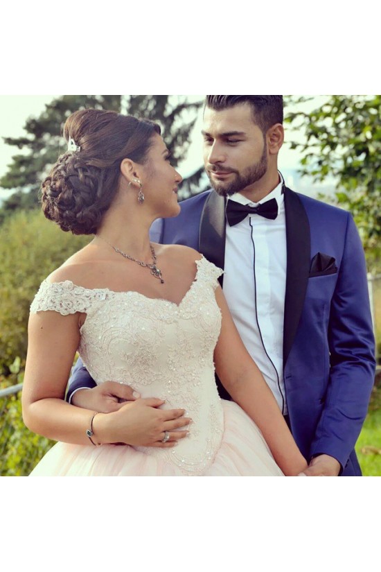 A-Line Lace and Tulle Wedding Dresses Bridal Gowns 903308 A-Line Lace and Tulle Wedding Dresses Bridal Gowns 903308