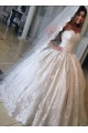 A-Line Sweetheart Lace Ball Gowns Wedding Dresses Bridal Gowns 903309