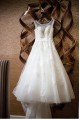 A-Line Lace and Tulle Beaded Wedding Dresses Bridal Gowns 903312