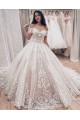 Ball Gowns Lace Long Sleeves Wedding Dresses Bridal Gowns 903316