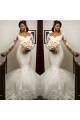 Mermaid Lace Long Sleeves Wedding Dresses Bridal Gowns 903318