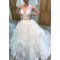 Elegant Lace Spaghetti Straps Wedding Dresses Bridal Gowns 903326