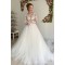 Lace and Tulle Long Sleeves Wedding Dresses Bridal Gowns 903330