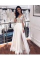 Elegant Lace and Tulle Long Sleeves Wedding Dresses Bridal Gowns 903331