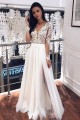 Elegant Lace and Tulle Long Sleeves Wedding Dresses Bridal Gowns 903331 Elegant Lace and Tulle Long Sleeves Wedding Dresses Bridal Gowns 903331